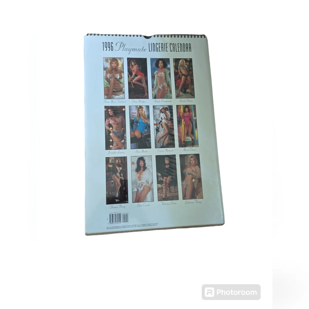 1996 PLAYBOY PLAYMATE LINGERIE CALANDER